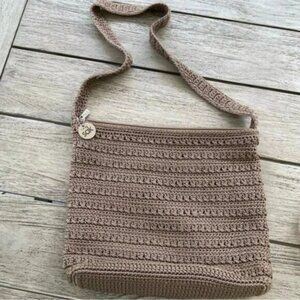 The Sak Vintage Crochet Hobo Shoulder Bag